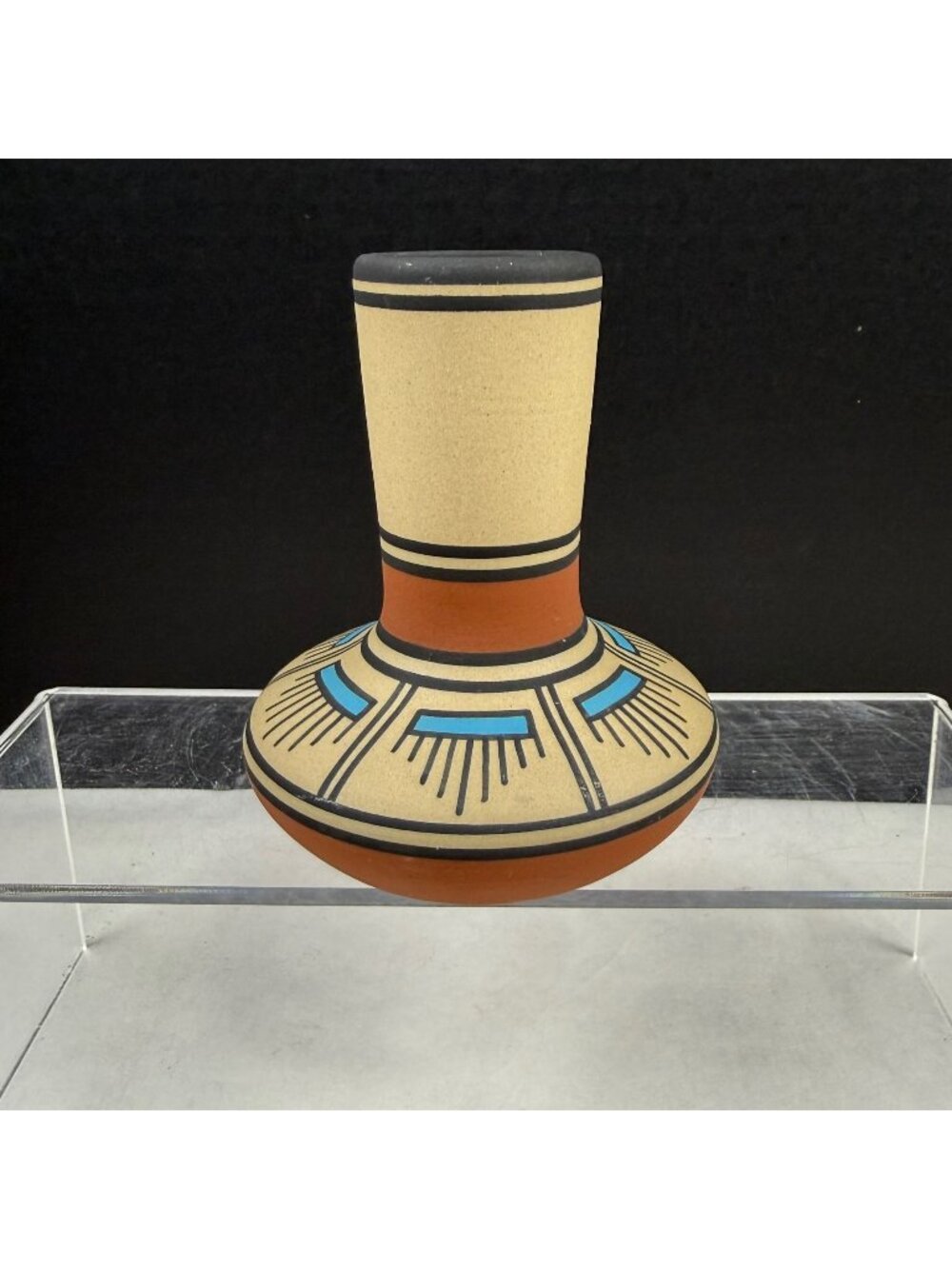 Vintage Aadam Pottery  Vase Cottonwood Arizona